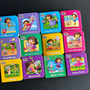 Nickelodeon Dora the Explorer Learning Toys 12 mini books
